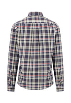 Fynch-Hatton Colourful Flannel Check Button-Down Shirt - 16105510-748 image 2