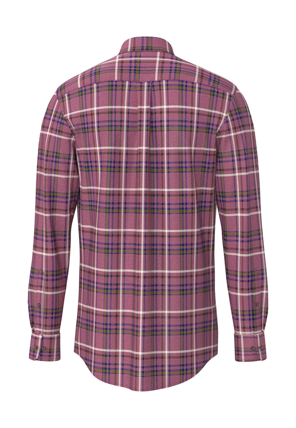 Fynch-Hatton Premium Melange Check Button-Down Shirt - 16108860-346 image 2