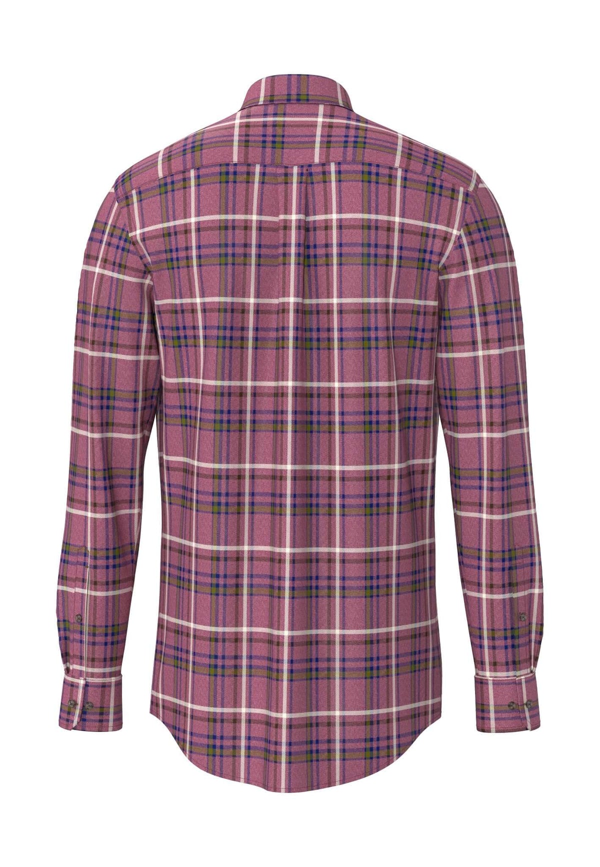 Fynch-Hatton Premium Melange Check Button-Down Shirt - 16108860-346 image 2