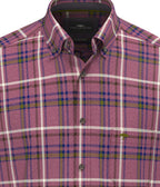 Fynch-Hatton Premium Melange Check Button-Down Shirt - 16108860-346 image 3