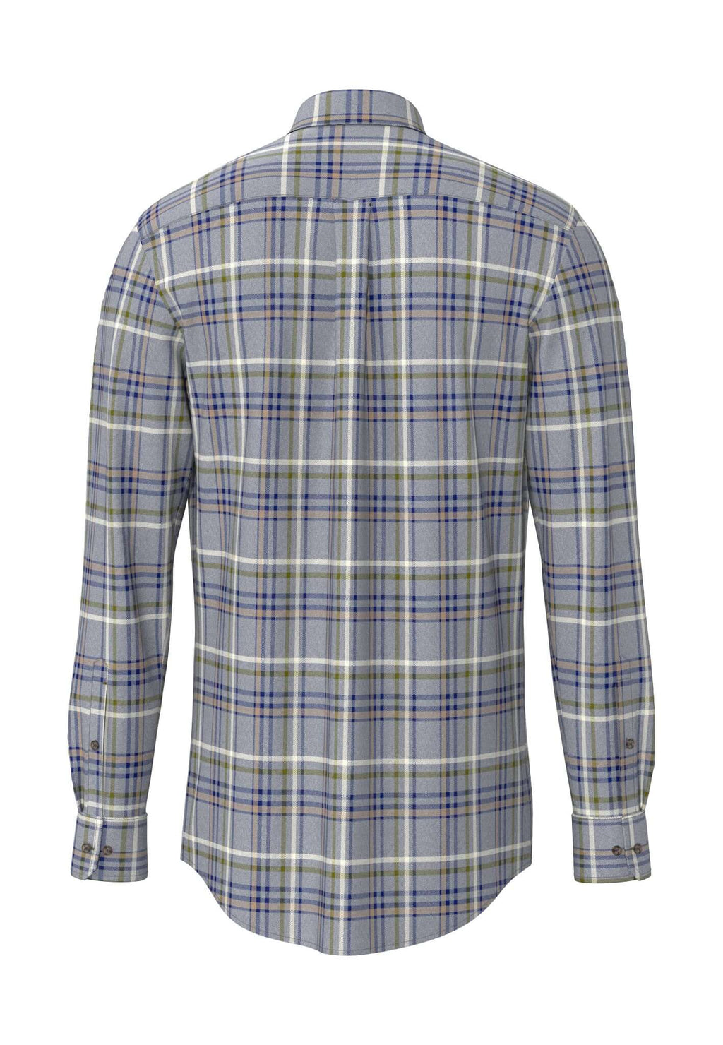 Fynch-Hatton Premium Melange Check Button-Down Shirt - 16108860-660 image 2