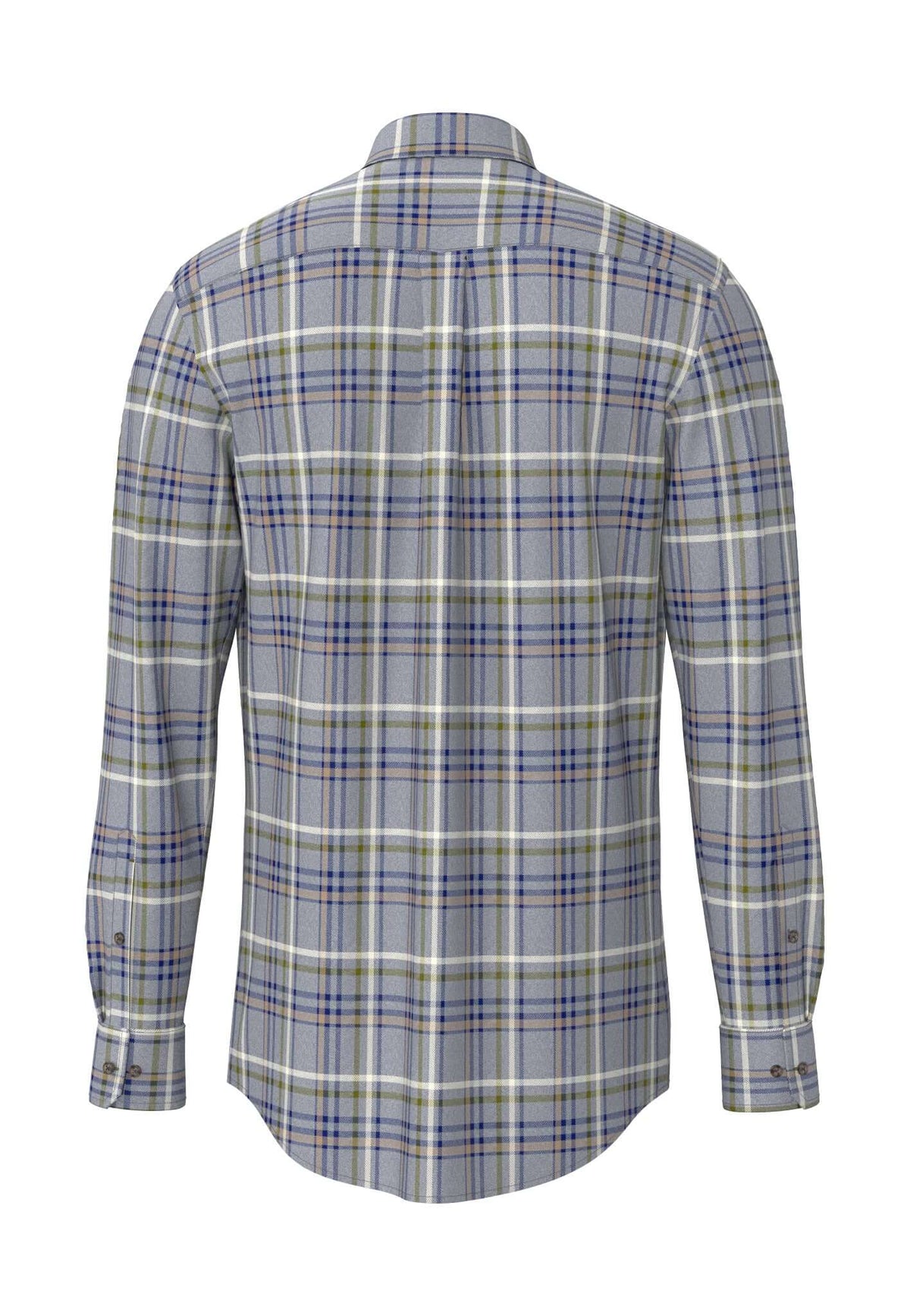 Fynch-Hatton Premium Melange Check Button-Down Shirt - 16108860-660 image 2