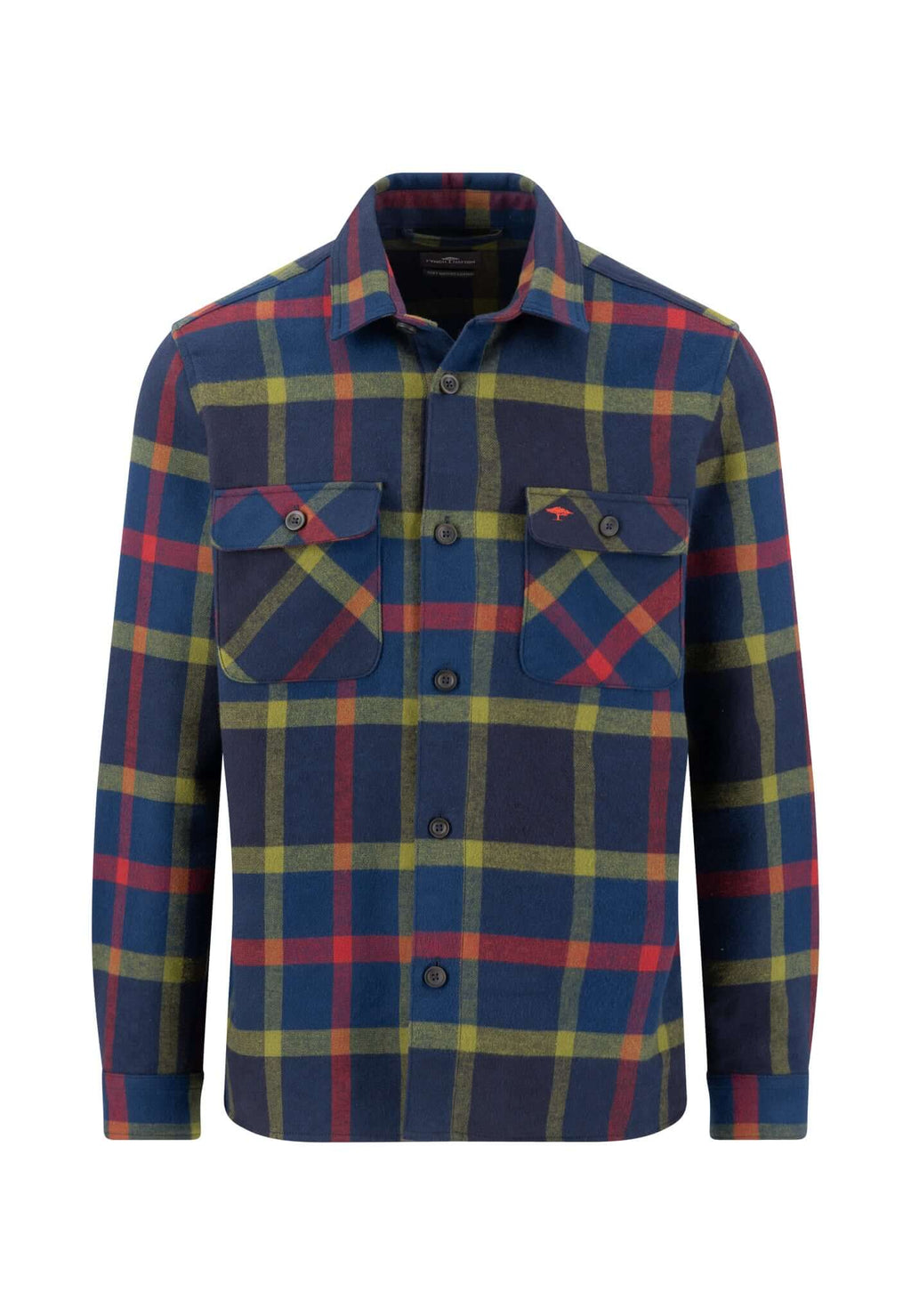 Fynch-Hatton Flannel Check Overshirt - 16108944-685 image 1