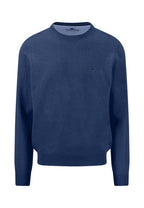 Cotton Crew Neck Pullover