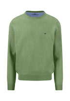 Cotton Crew Neck Pullover