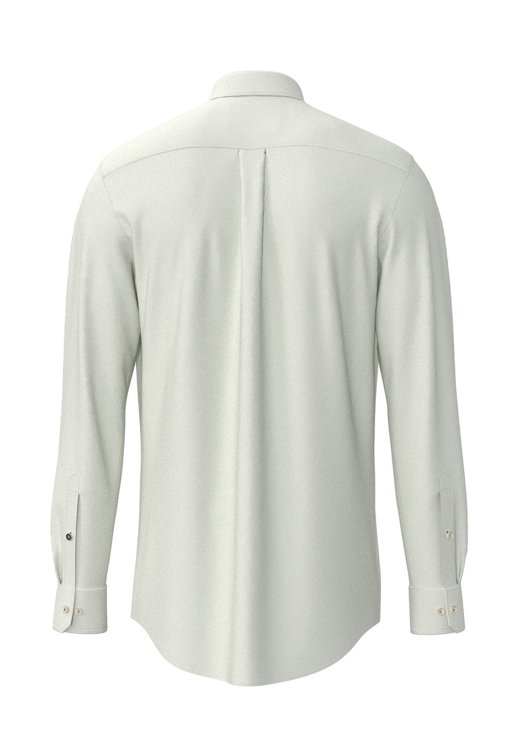 Fynch-Hatton Oxford Button-Down Shirt in Avocado – back view