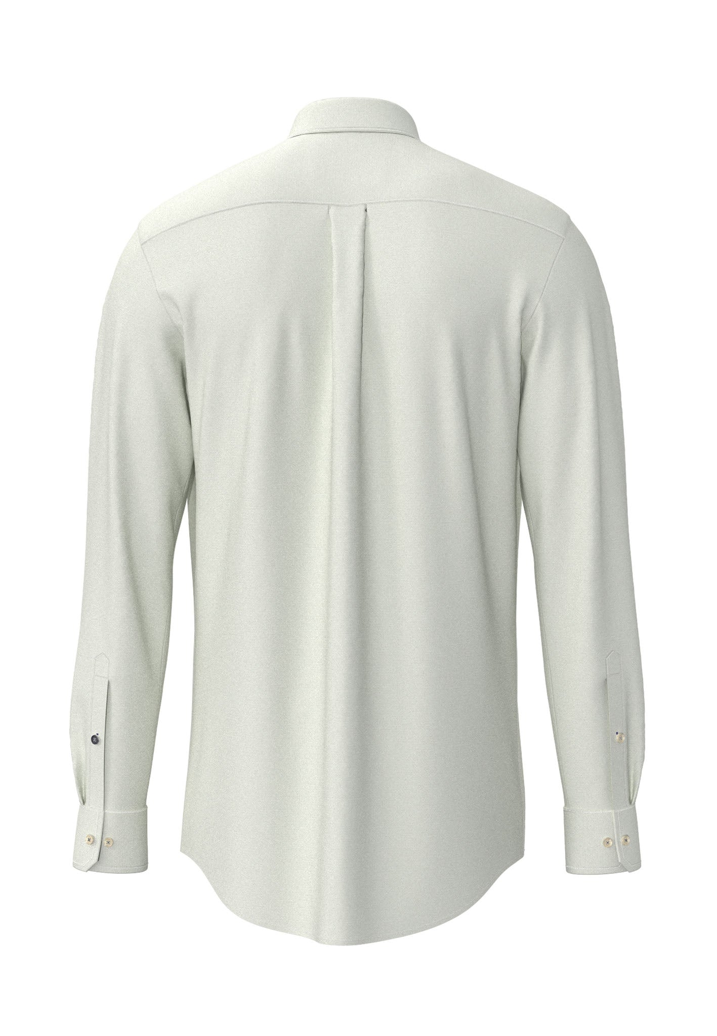 Fynch-Hatton Oxford Button-Down Shirt in Avocado – back view