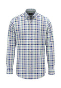 Washed Oxford Check Shirt