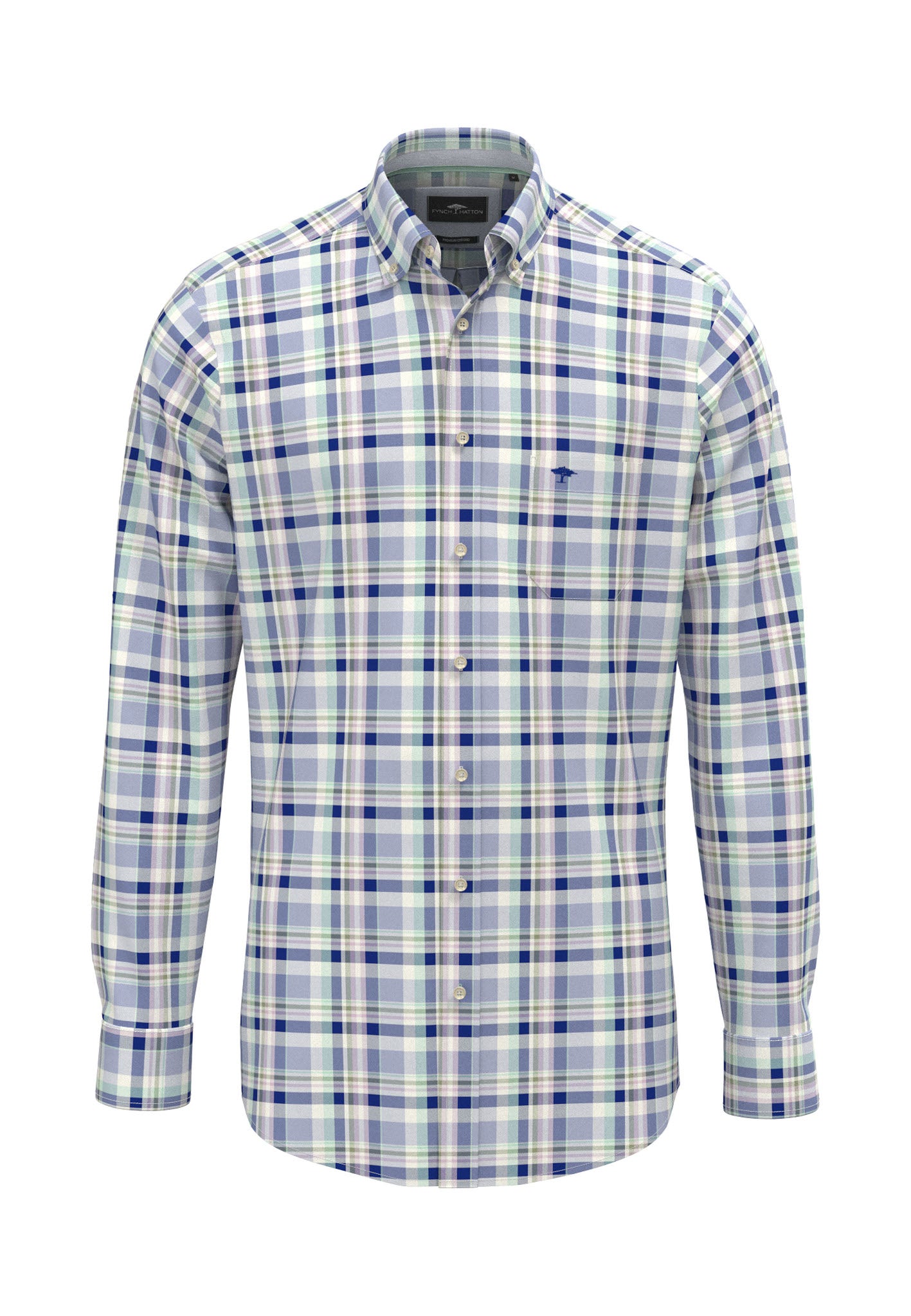 Washed Oxford Check Shirt