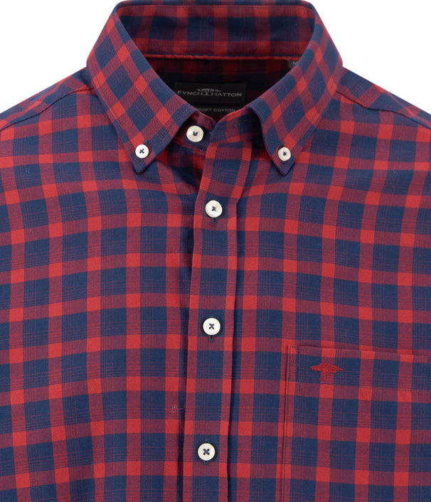 Fynch-Hatton Check Button-Down Shirt - 16145480-346 image 3