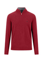 Fynch-Hatton Merino Cashmere Half Zip Jumper - 1614802-346 image 1
