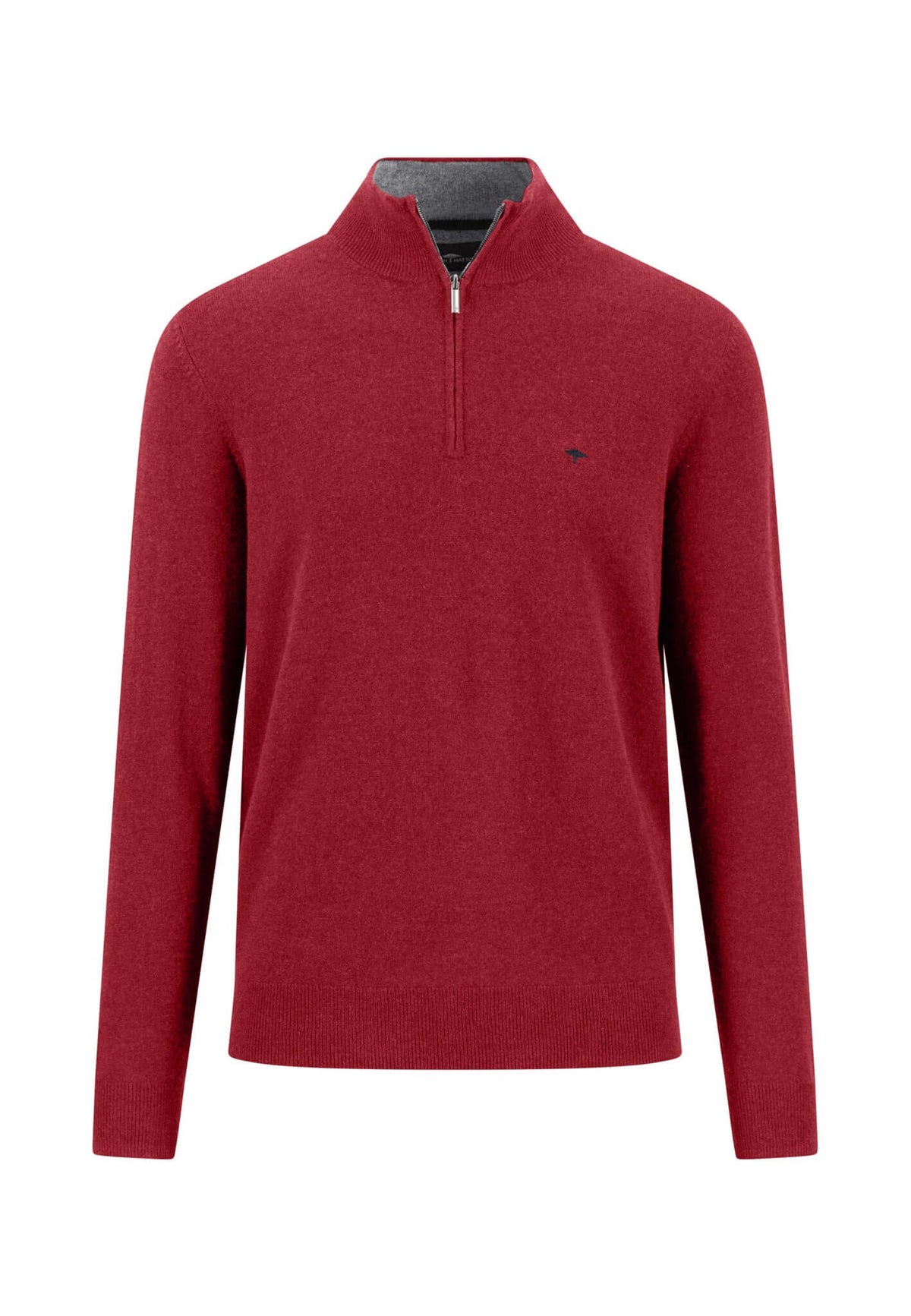 Fynch-Hatton Merino Cashmere Half Zip Jumper - 1614802-346 image 1