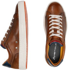Ambitious Anopolis leather trainers in Camel, product view three