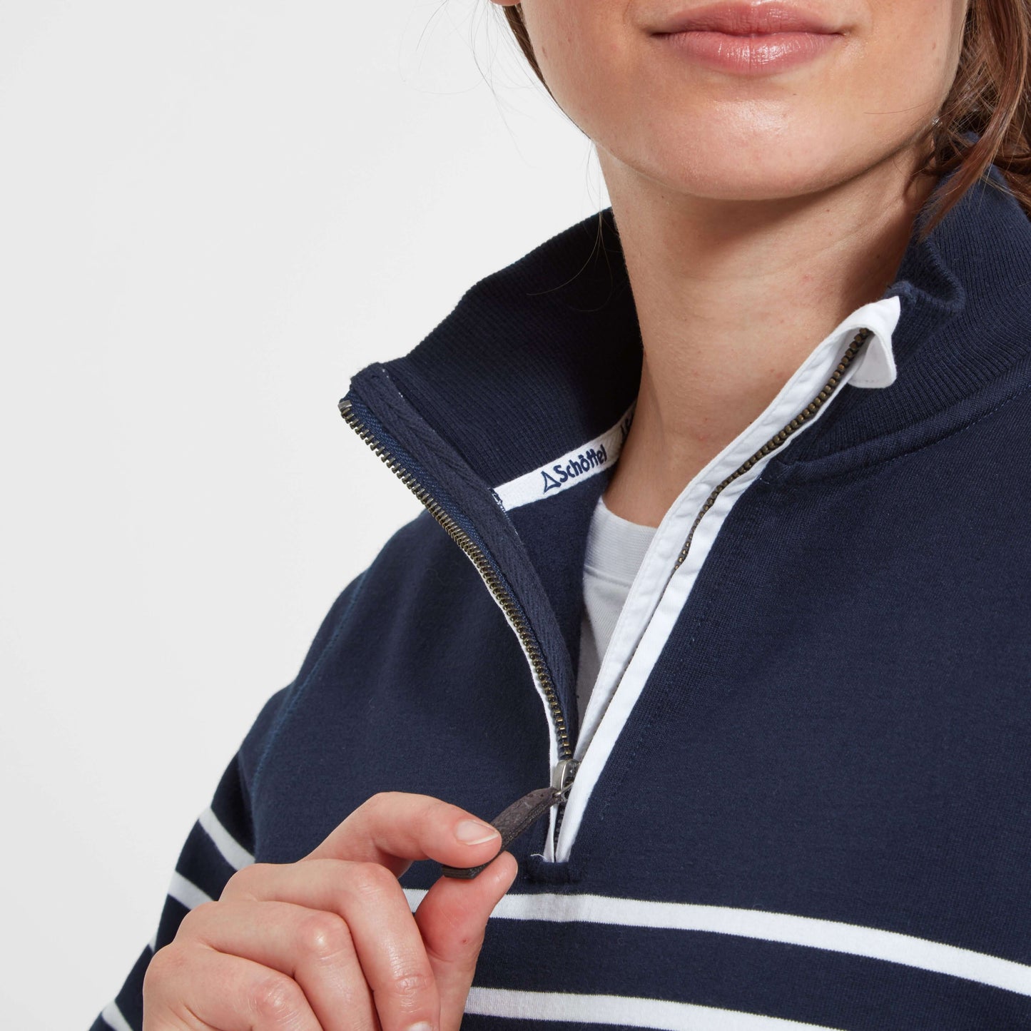 Schoffel - Hope Cove 1/4 Zip Sweatshirt - Colour: Navy