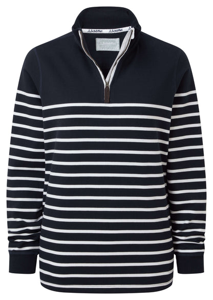 Schoffel - Hope Cove 1/4 Zip Sweatshirt - Colour: Navy