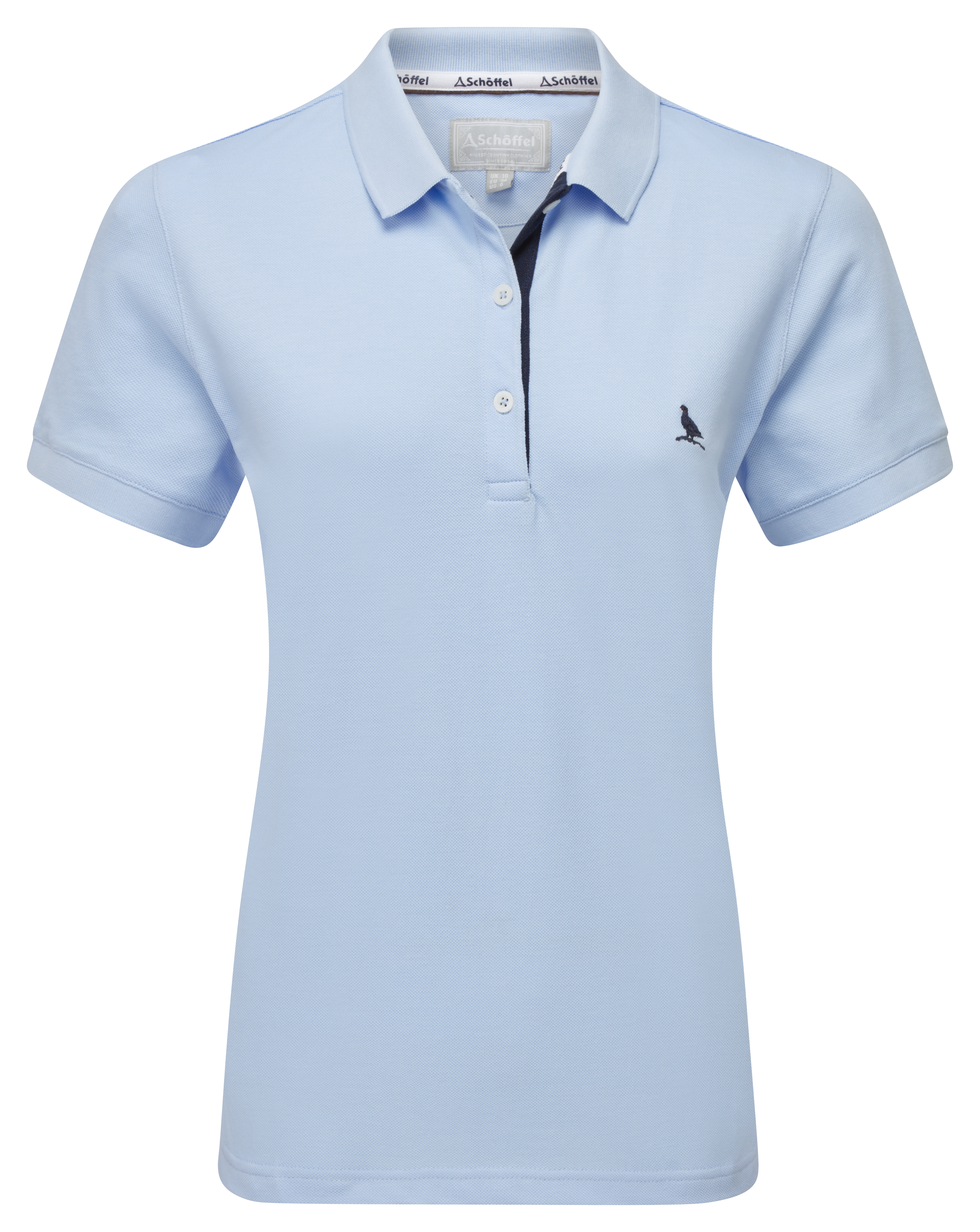 Schoffel - St Ives Polo - Colour: Sky Blue