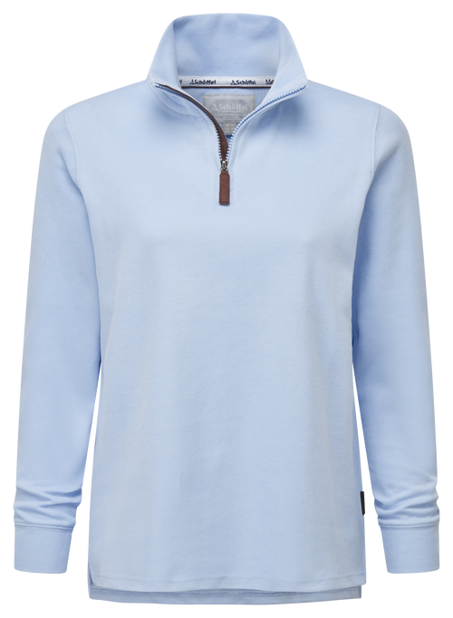 Schoffel - Appletree Bay Sweatshirt - Colour: Sky Blue