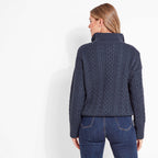 Schoffel - Settle 1/4 Zip Jumper - Colour: Dusky Pink