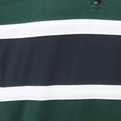 Schoffel - Exmouth Heritage Sweat Shirt - Colour: Pine / Navy