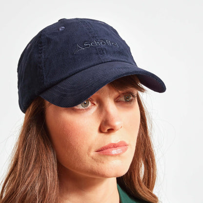 Schoffel - Haddon Cord Baseball Cap - Colour: Navy