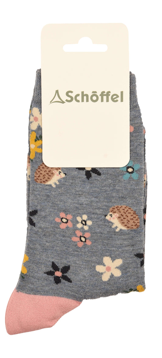 Schoffel - Novelty Socks - Colour: Blue Hedgehog