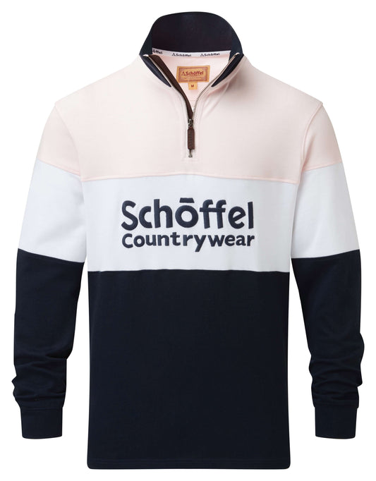 Schoffel - Exeter Heritage Sweat Shirt - Colour: Pale Pink