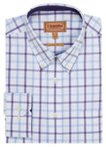 Schöffel Brancaster checked cotton shirt – bramble check