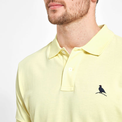 Schoffel - St Ives Mens Polo Shirt - Colour: Pale Lemon