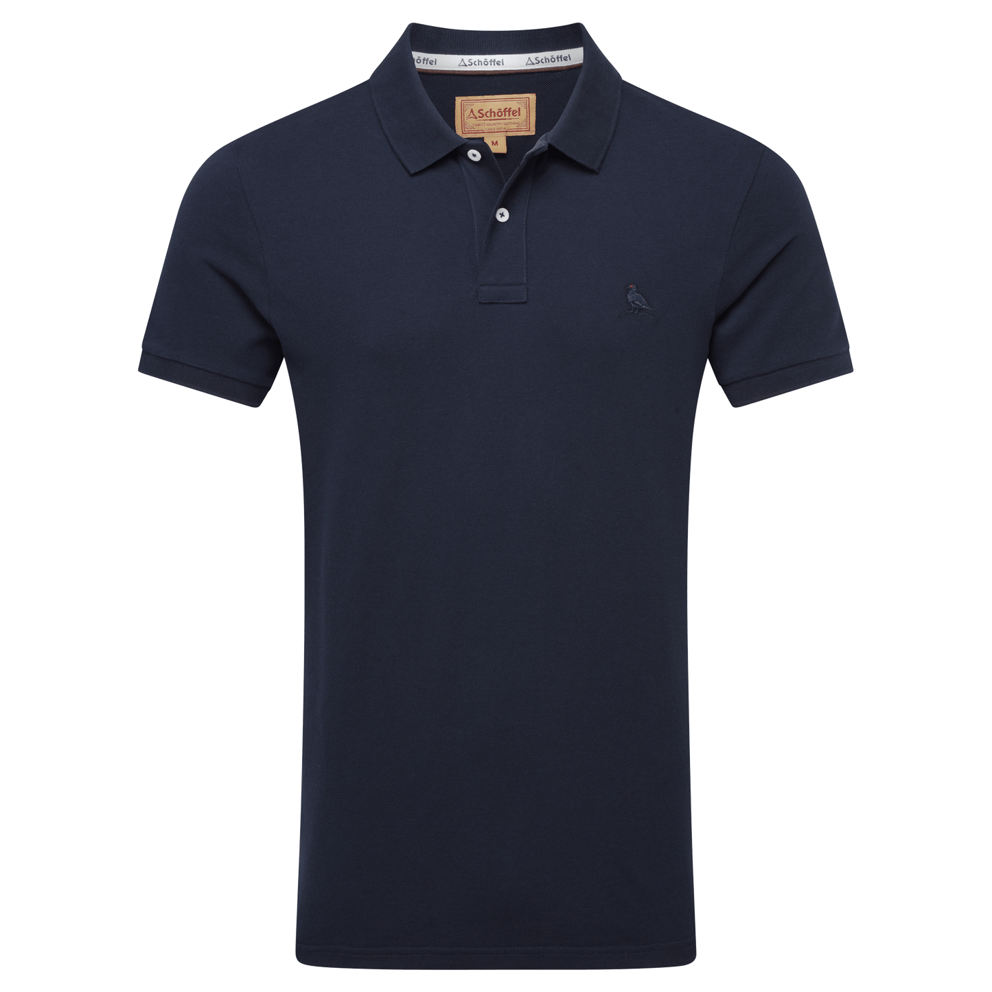 Schoffel - St Ives Mens Polo Shirt - Colour: Navy