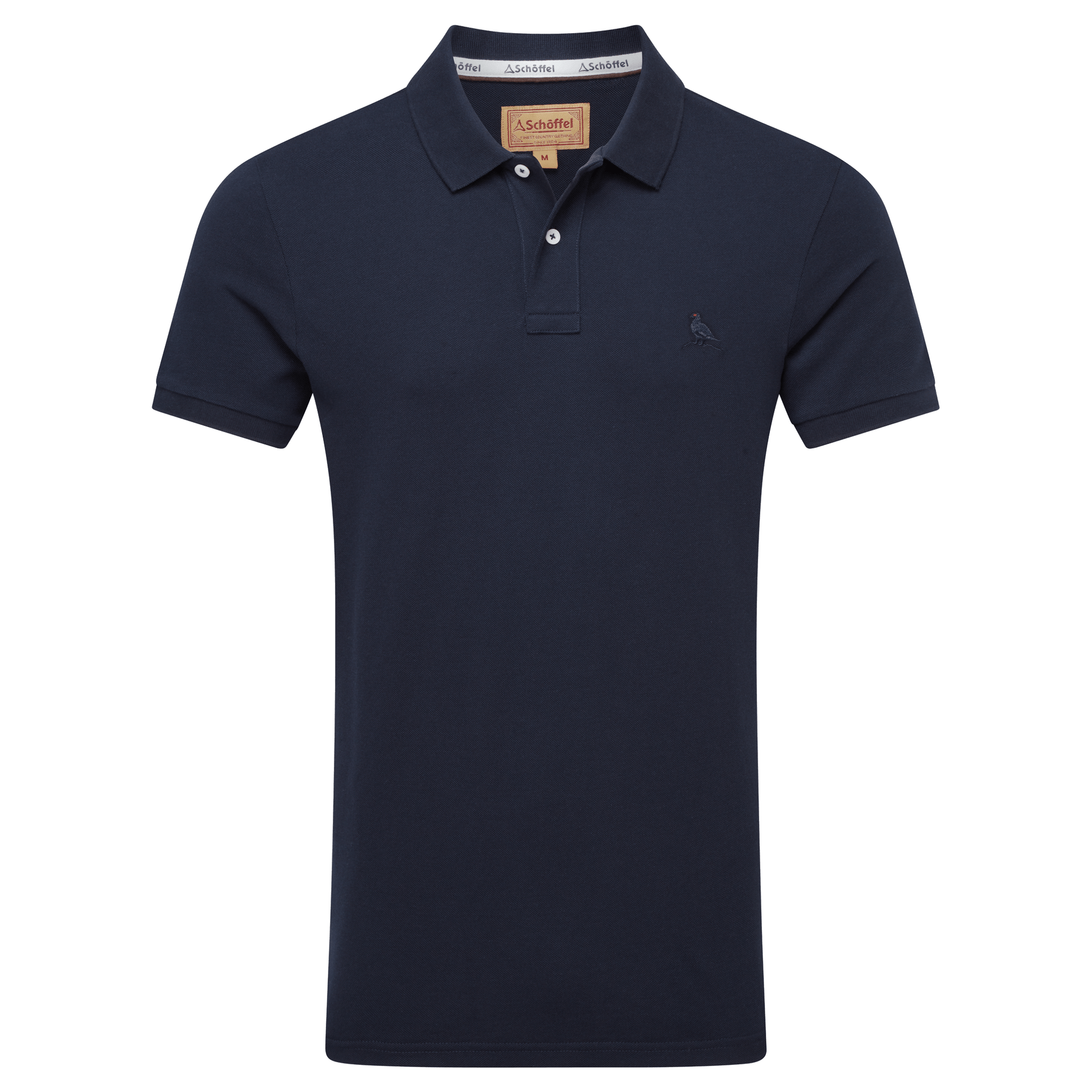 Schoffel - St Ives Mens Polo Shirt - Colour: Navy