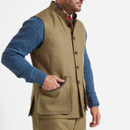 Schoffel - Holcot Tweed Waistcoat - Size: 40"