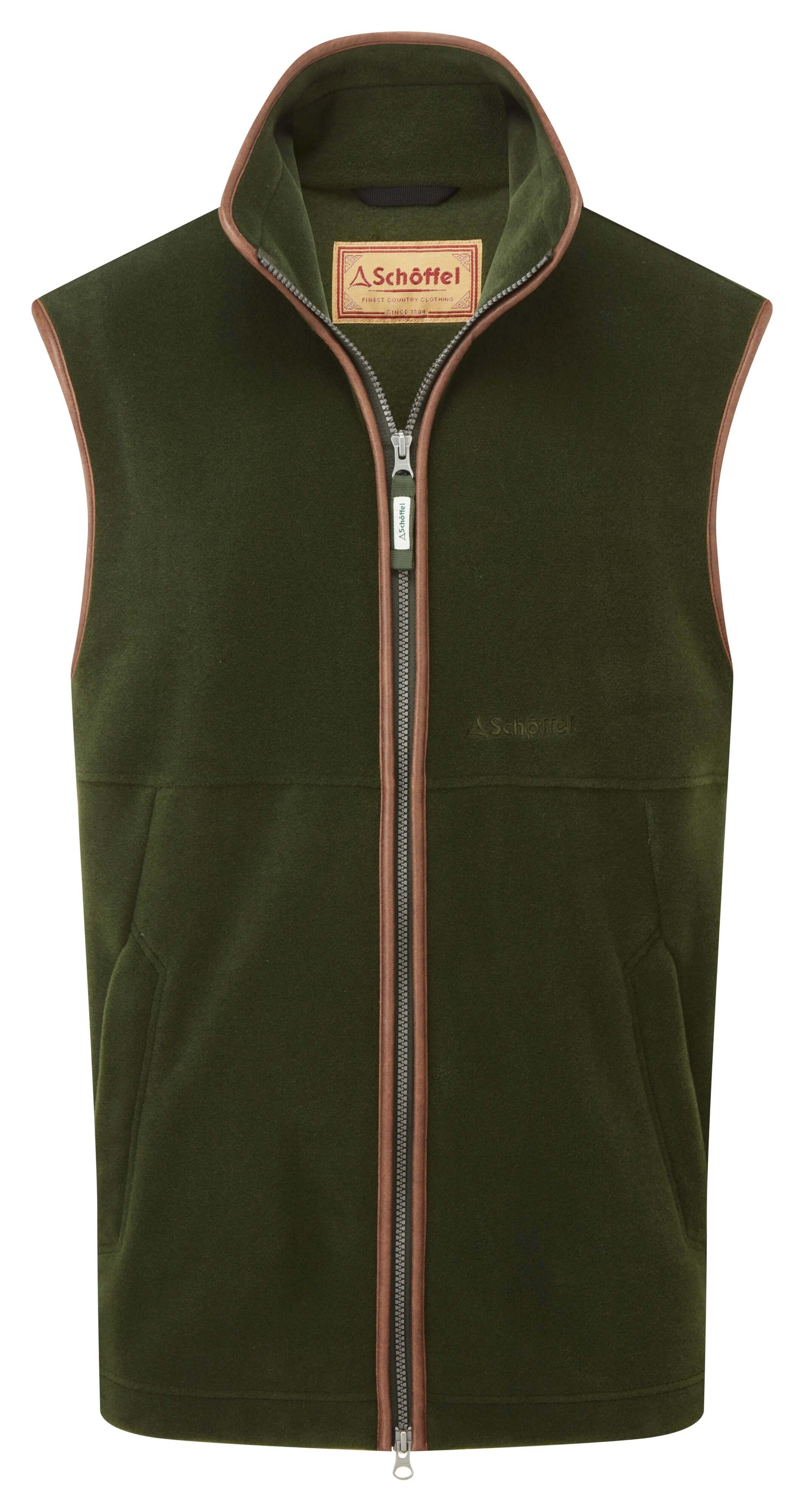 Schoffel - Oakham Fleece Gilet - Colour: Dark Olive