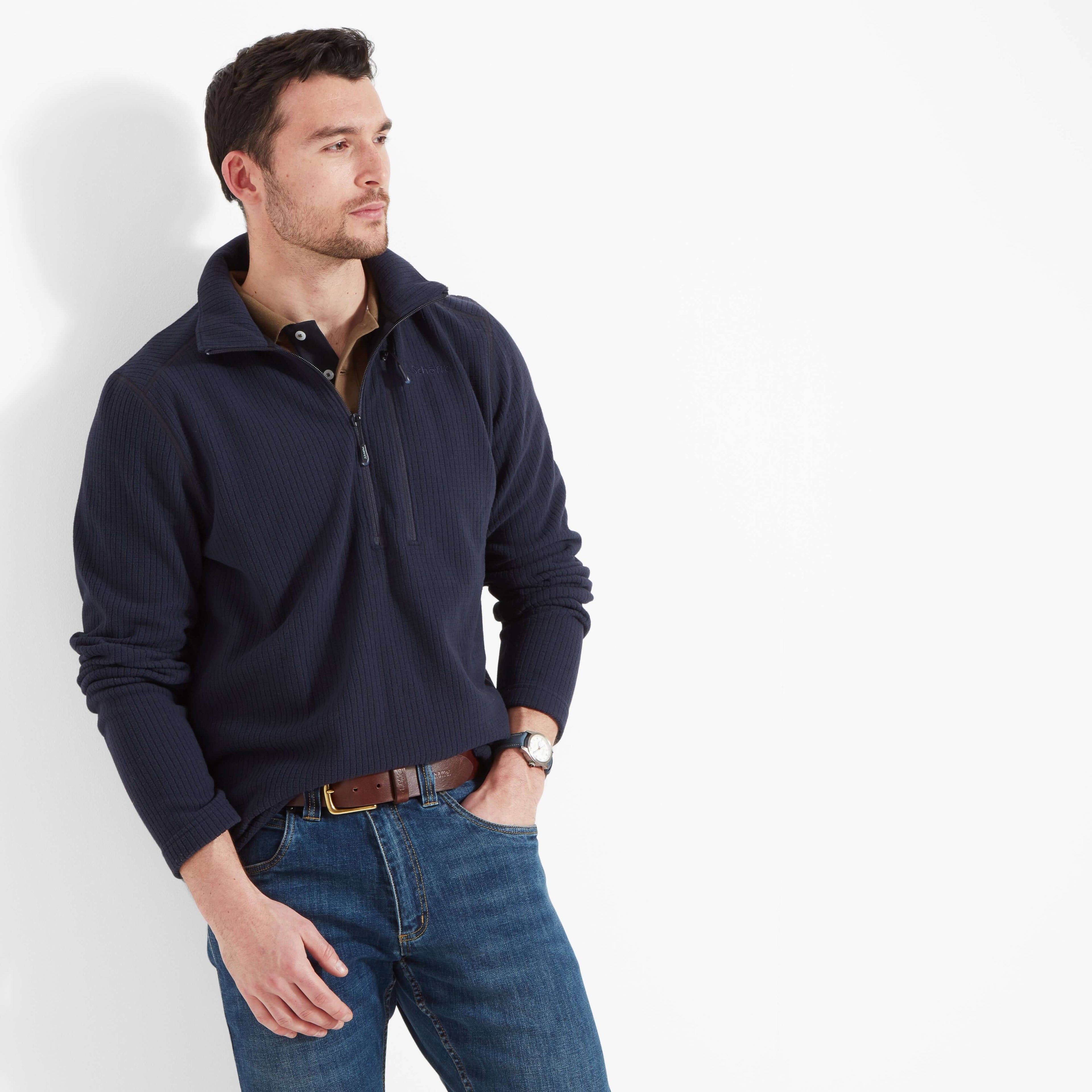 Schoffel - Welland Lightweight Fleece - Colour: River Green