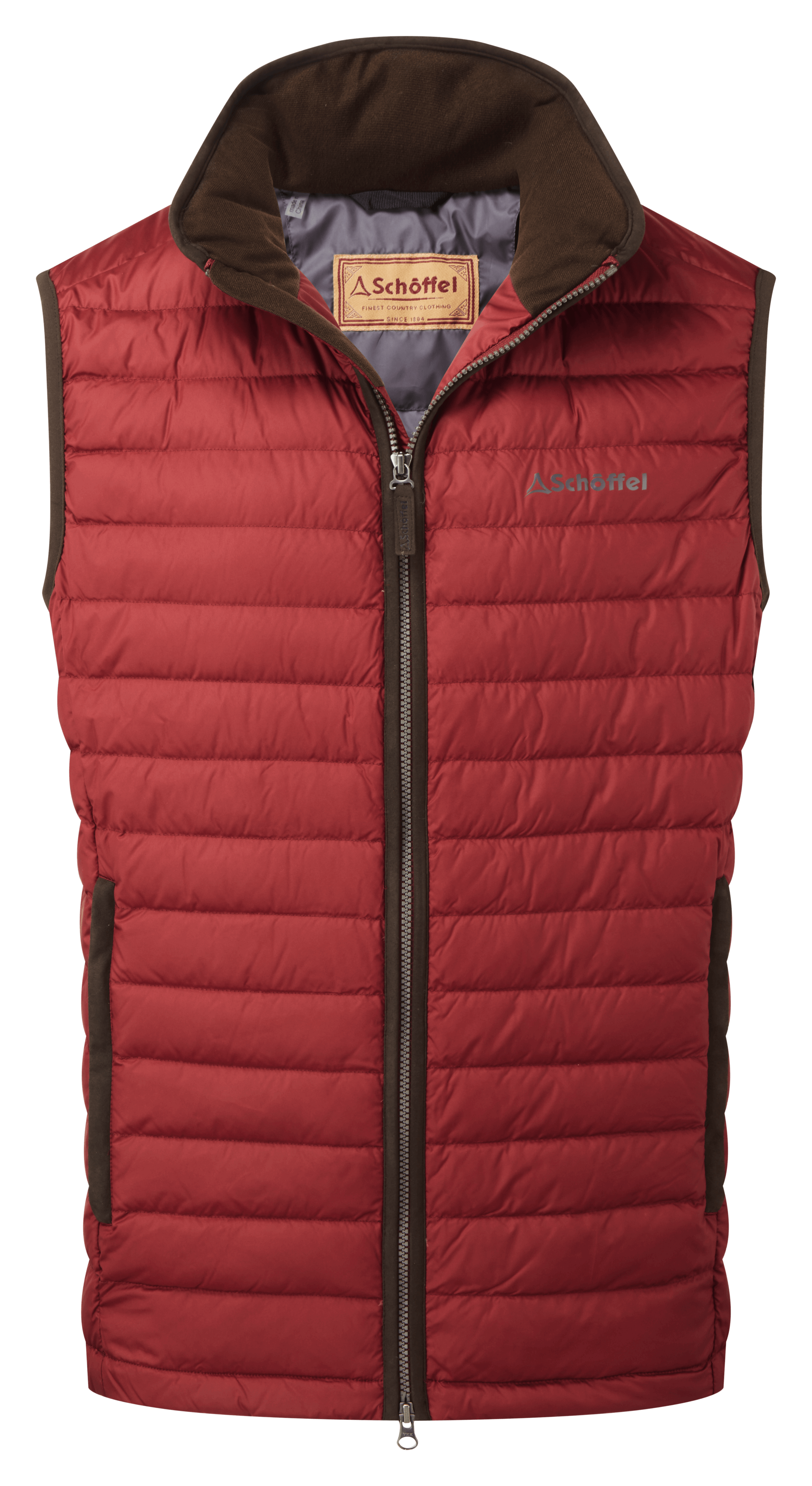 Schoffel - Bowden Down Gilet - Colour: Chilli