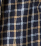 Vedoneire - Kyle Brushed Cotton Shirt - Colour: Navy Check