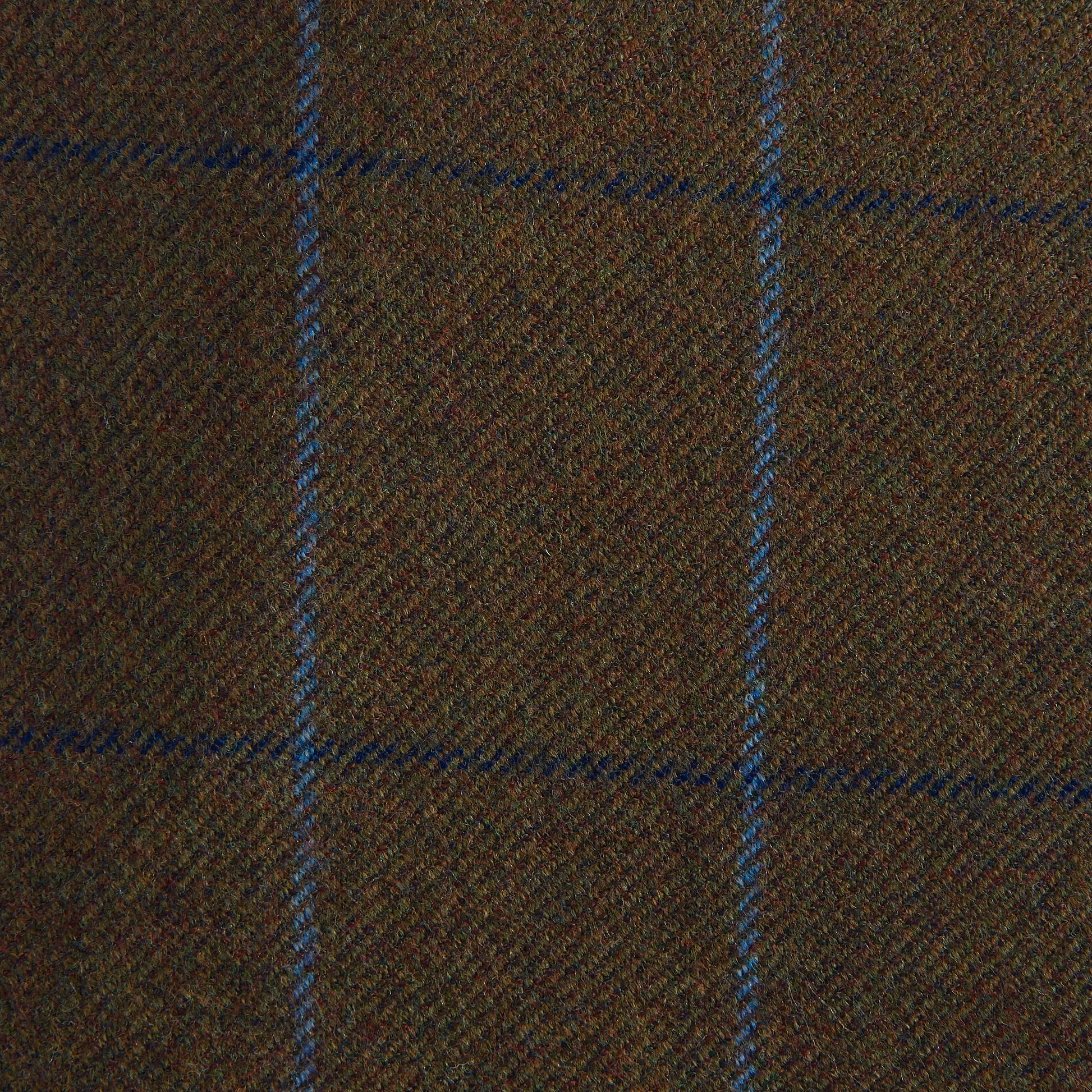 Gurteen - Cobham Tweed Jacket - Colour: Peat/Blue