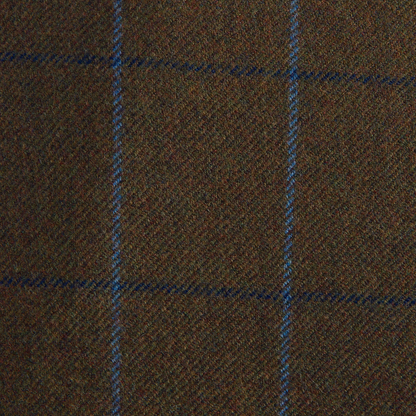 Gurteen - Cobham Tweed Jacket - Colour: Peat/Blue