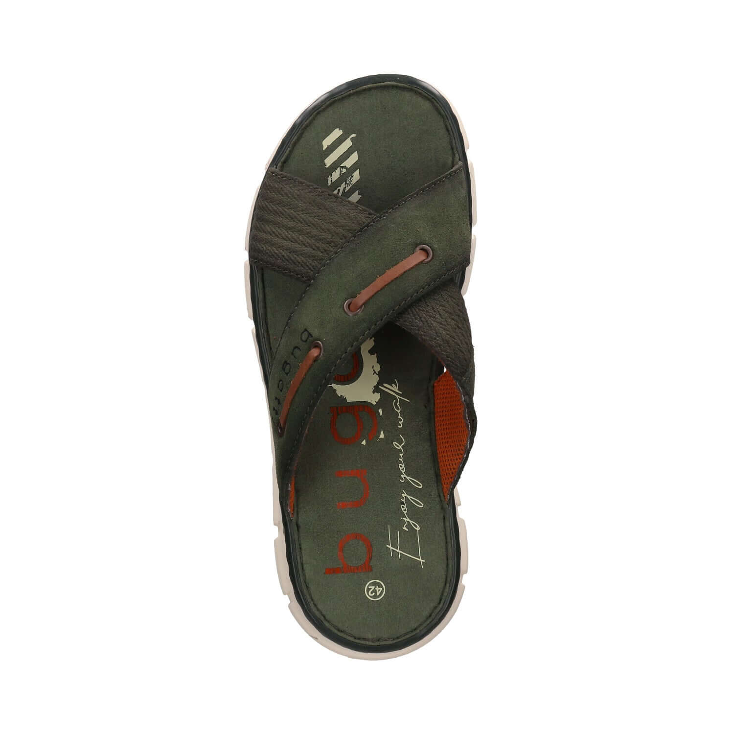 Bugatti Shoes - Damar Silde Sandal - Colour: Green