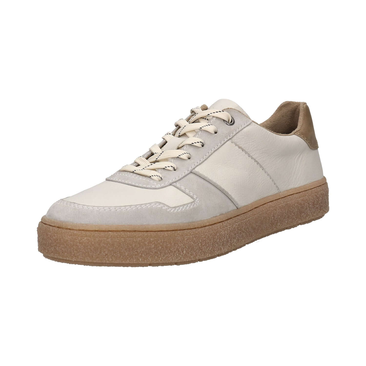 Bugatti Shoes - Hube Leather Trainers - Colour: Chalk