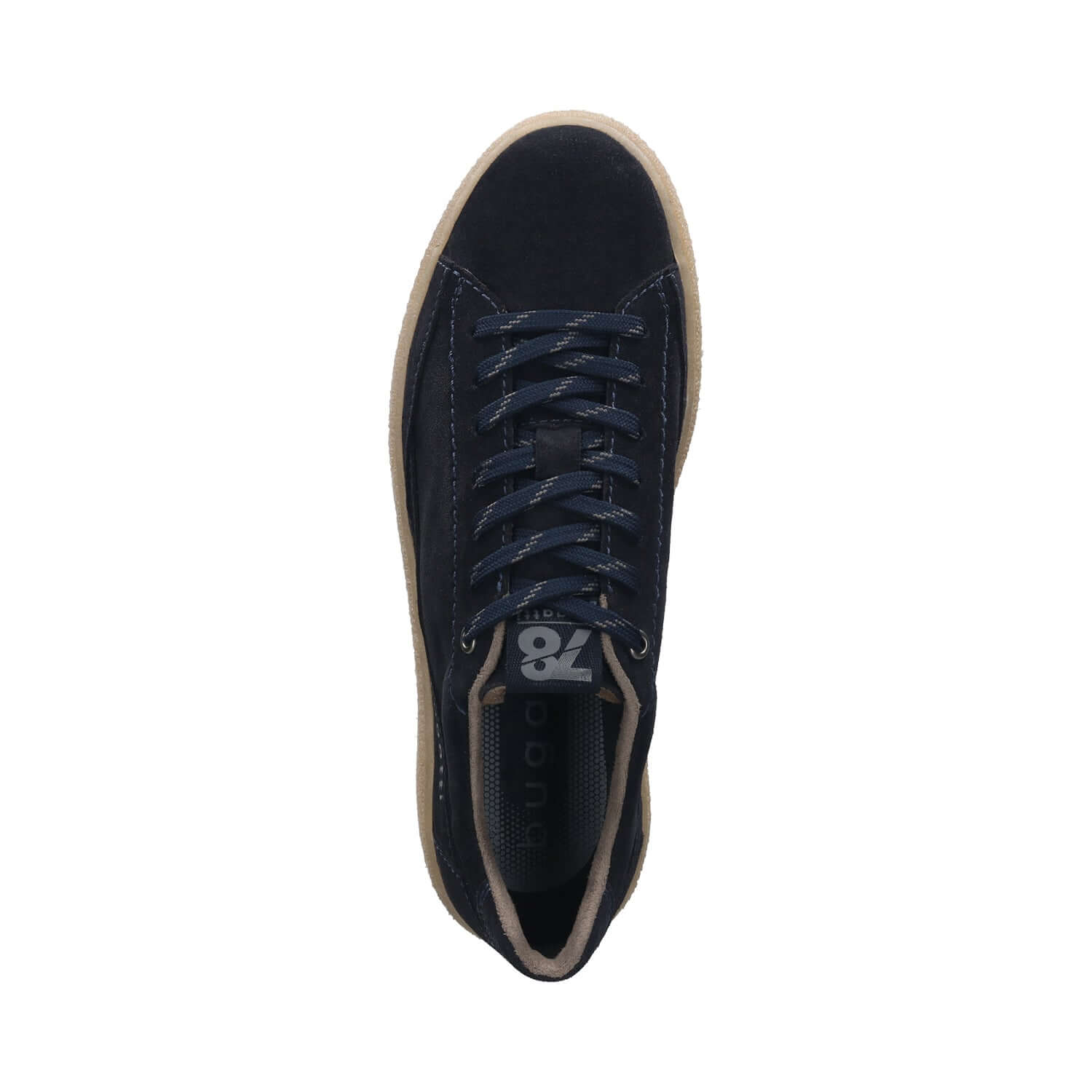 Bugatti Shoes - Hube Suede Trainers - Colour: Navy