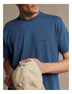 R.M.Williams Parson T-Shirt in Mid Blue, image 3
