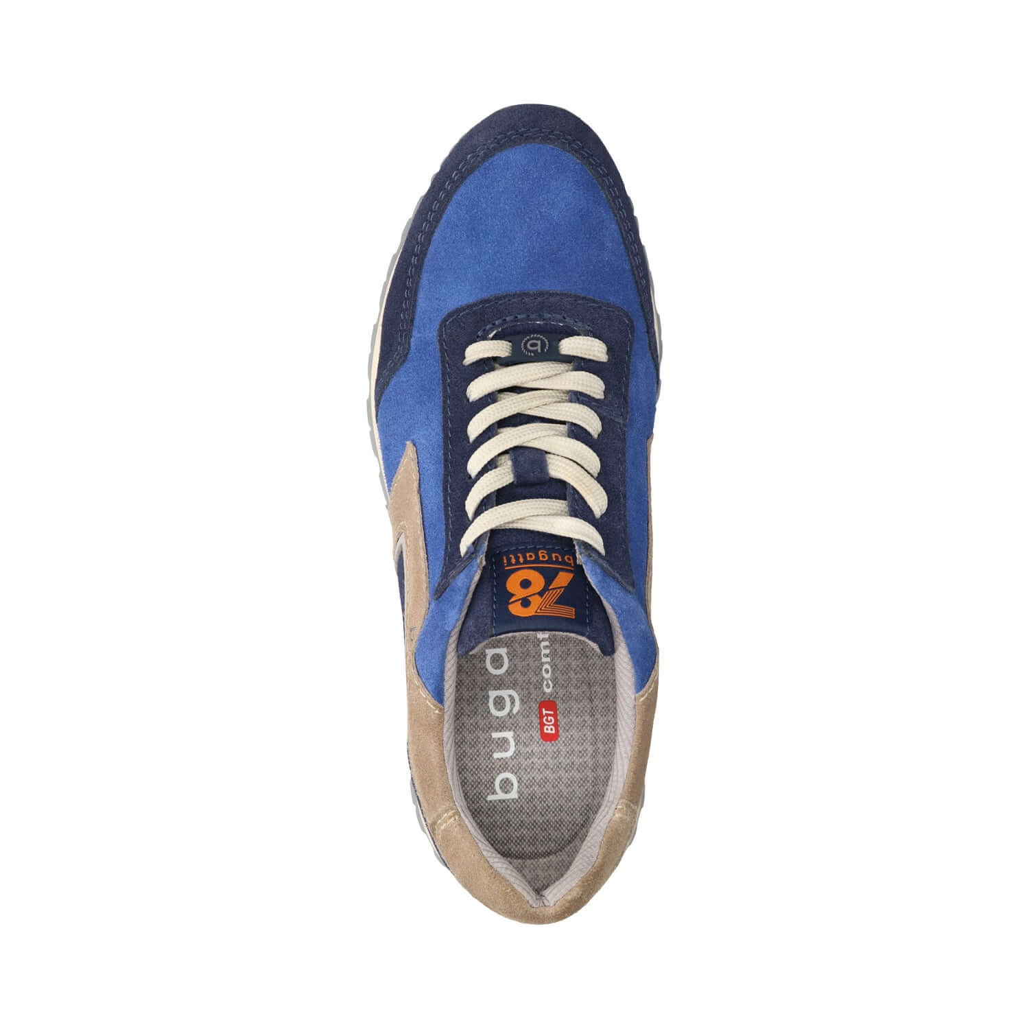 Bugatti Shoes - Philip Trainer - Colour: Navy / Royal