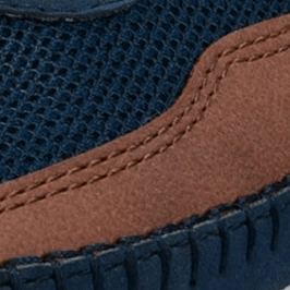 Bugatti Shoes - Clipperton Sneaker - Colour: Navy/Cognac