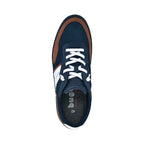 Bugatti Shoes - Clipperton Sneaker - Colour: Navy/Cognac