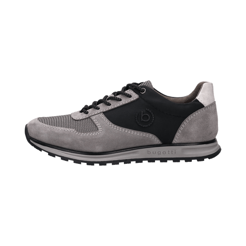 Bugatti Cirino Grey and Black trainer – opposite side