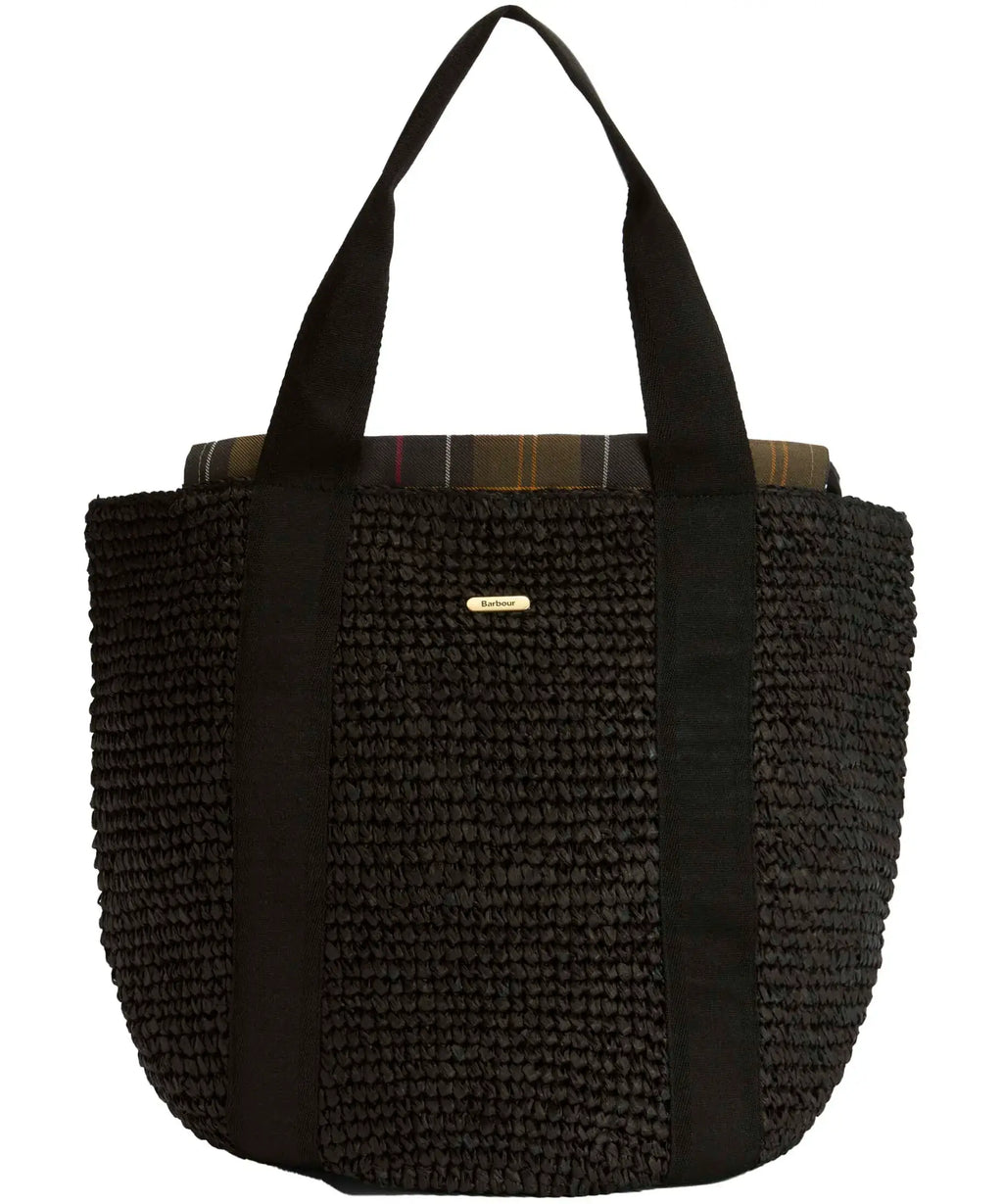 Barbour Lily black beach tote bag – alternate view