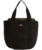 Barbour Lily black beach tote bag – alternate view