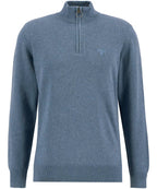 Cotton Half Zip Sweater