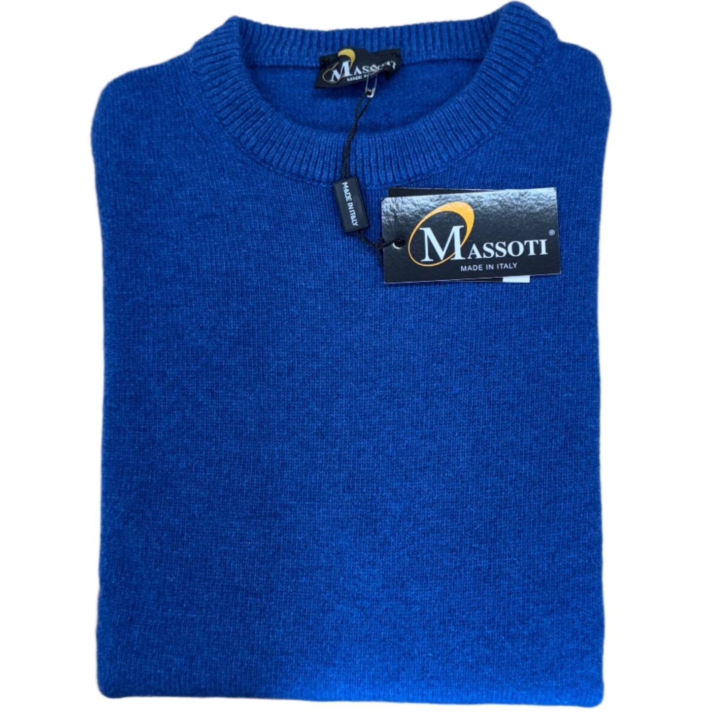 Massoti - Lambswool Pullover - Colour: Royal