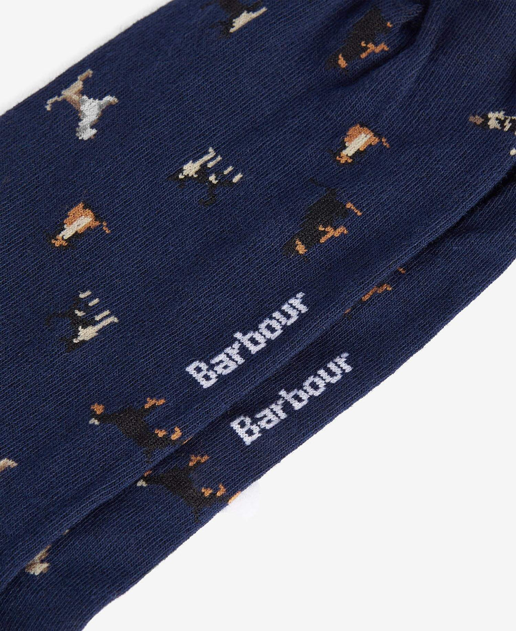 Barbour Mavin dog socks, full-length view